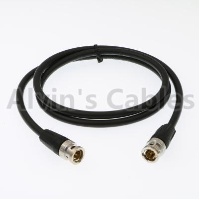China 12G HD SDI BNC To BNC Male Video Coaxial Cable For 4K Video Camera 19 Inches for sale
