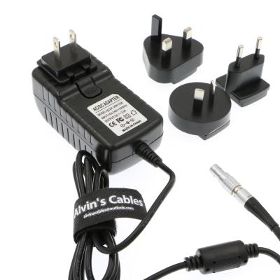 China Alvin's Cables Teradek Power Adapter Converter Cable 2 Pin to Universal AC with US UK EU AU Plugs for Teradek Cube Holly for sale