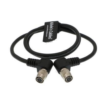 China 6 Pin Hirose Right Angle Female Cable IOs / Power For Basler GIGE AVT CCD Camera for sale