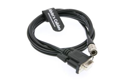 China 6 pin Hirose Male to DB9 RS232 Data Download Cable for Topcon Leica Nikcon Sokkia for sale
