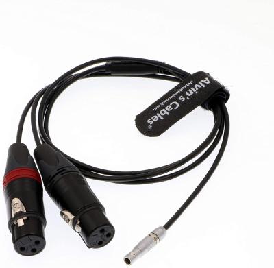 China 3 Pin Female To 5 Pin Male Audio Input Cable 70cm For Arri Alexa for sale