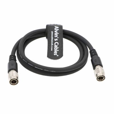 China Alvin's Cables 4 Pin Hirose Male to Hirose 4 Pin Male Power Cable for Sound Devices Mixers 39 Inches for sale