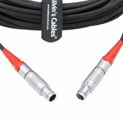 China 5 Pin Fischer S-103A-054 to 5 Pin Male Extension Cable for Arri LCS Protocol for sale