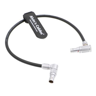 China Cable de transmisión inalámbrico del perno de Teradek para pequeño HD-702 2 rotativos brillantes Pin Right Angle To 2 Pin Male Cord For ARRI Alexa en venta