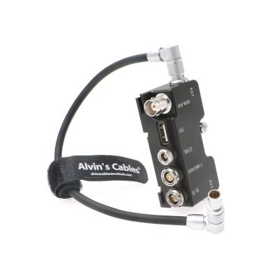 China 5V USB BNC Splitter Box Rotatable EXT 9 Pin Male To Run Stop CTRL Timecode for sale