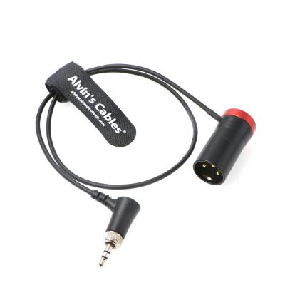 China 18 Inches Camera Audio Cable For -EK-2000 XLR 3 Pin Male To Locking 3.5mm TRS for sale