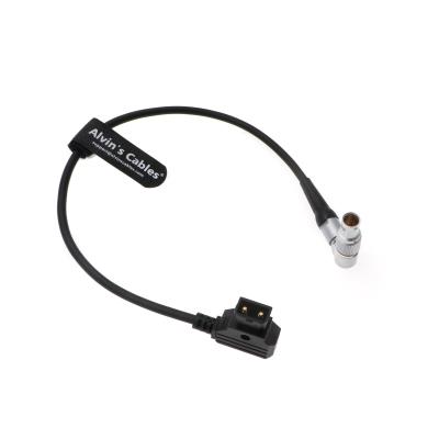China Power-Cable for Kinefinity Mavo Edge Rotatable Right Angle 2-Pin Male to D-tap Male Alvin's Cables 30CM for sale