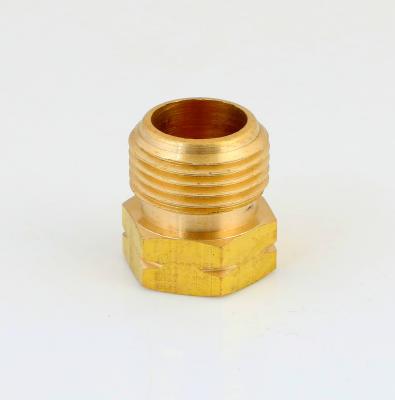 China Brass Gas Fittings pigtail nut thread fitting used in  Plumbing Brass Fittings for sale
