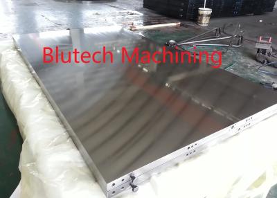 China Slotted Welded Type Hot Press Platen For Multi Daylight Furniture Parquet for sale