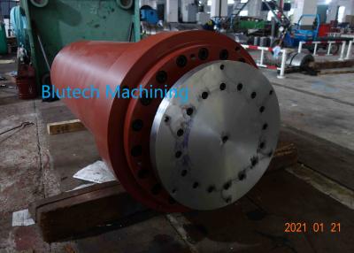 China El cilindro temporario solo y doble rojo para el dado hidráulico que mancha/prueba la prensa en venta