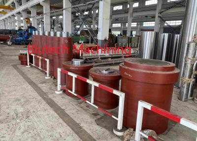 China Custom Made Single Acting Cylinders For Hydraulic Compression Molding Press for sale