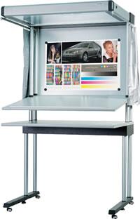 China INTEKE CPT(2) LED TYPE Color Proof Table / Color Viewing Booth for sale