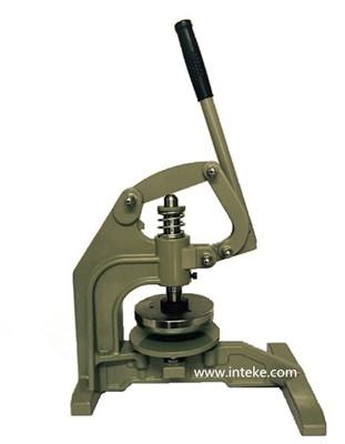 China Hand press Swatch Circular Fabric Gsm Round Sample Cutter / Swatch GSM Cutter for sale