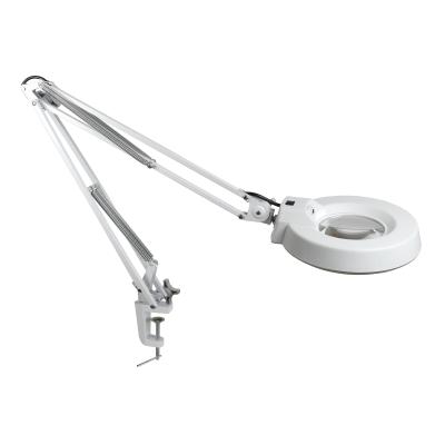 China Table-Clamping Lamp Magnifier / Desk Magnifying Lamp SK-B 10X or 20X for sale