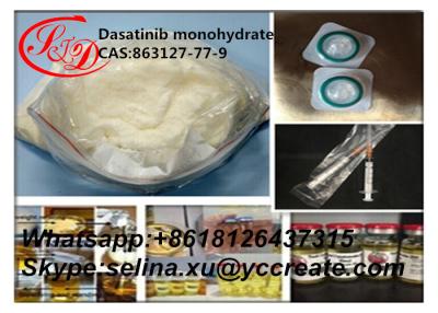 Cina 99,6% monoidrato di Dasatinib del grado di Pharm per il farmaco anticancro CAS 863127-77-9 in vendita