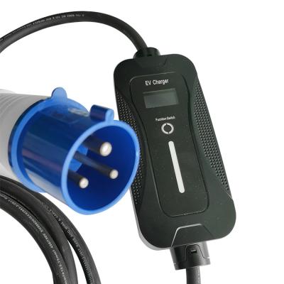 China 220V 50Hz Type 1 Type 2 16 Amp Electric Car Charger UL94V-0 for sale