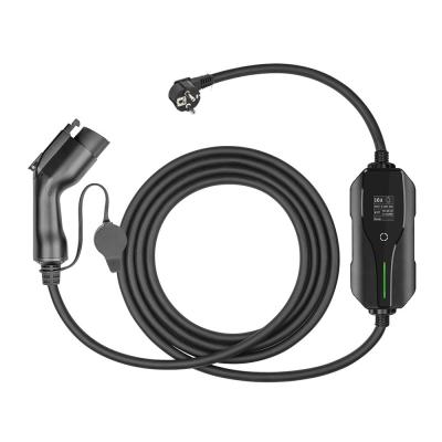 China Indicating Light Plug And Play Electric Car Charger 16A 3.5KW At Home for sale