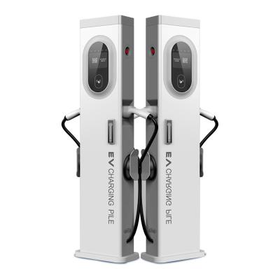 Chine Ac Ev Charging Stations Type1 Type2 Car Charging IP54 44kw Floor Mounted EV Charger à vendre