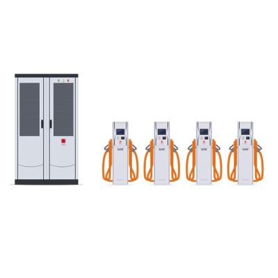 China 360KW Flexible Charging Pile Fast EV Charging Station CCS1 CCS2 GB/T for sale