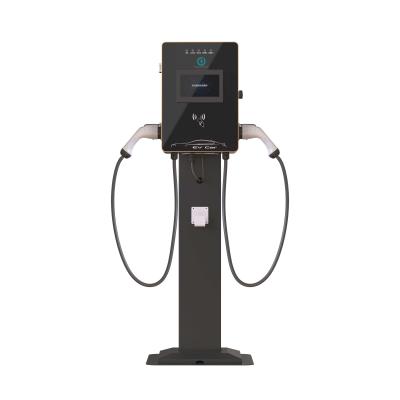 China SAE J1772 IEC 62196 11kw 3 Phase Floor Mounted Ev Charger With WiFi OCPP for sale