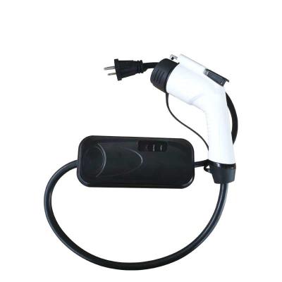 China AC 3.5kW Portable EVSE Electric Vehicle Charger SAE J1772 Energy Charge for sale