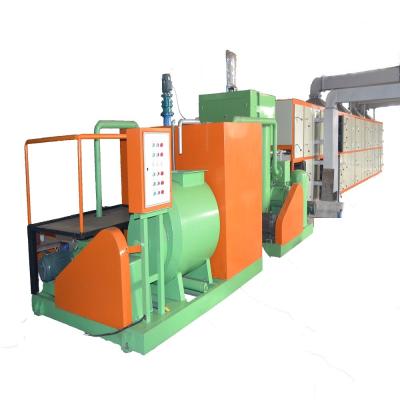 China 1 Mold Recycled Pulp Molding Machine For Egg Trays / Apple Trays / Shoe Trays for sale