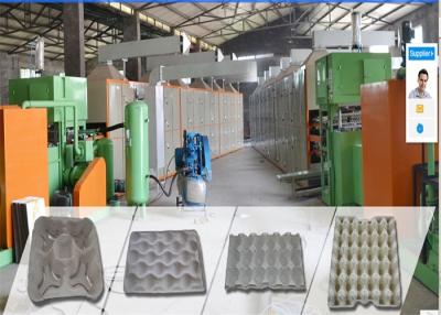 China High Efficiency Paper Egg Crate Making Machine , Fruit Tray Making Machine for sale