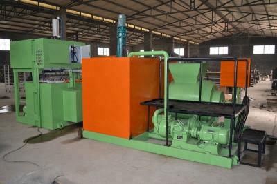 China Altpapier bereiten verwendet auf, Maschineneierablagekarton mit 2 Aluminiumformen herstellend zu verkaufen