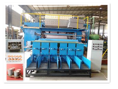 China Pulp Molding 6000pcs / Hour Automatic Egg Tray Making Machine for sale