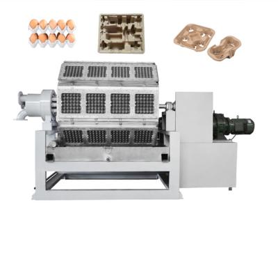 China 70-150KW 2000-3000 Pcs/H Full Automatic Rotary Egg Tray Making Machine Price Egg Tray Forming Machine For Pulp Egg Tray for sale