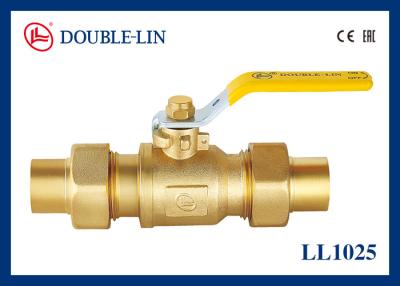 China 22mm X 22mm Thread Connection 5 Bar Brass Gas Valves for sale