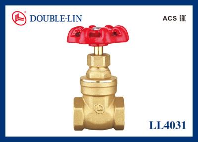 China Cast Iron Handle Female X Female 4 Inch Brass Gate Valve for sale