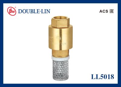 China No Leakage 2 Inch Female Brass Spring Check Valves for sale