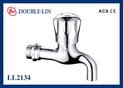 China ABS Handle DIN 259 Cold Brass Water Stop Tap for sale