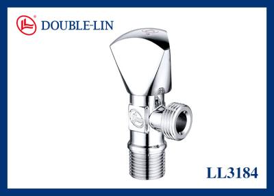 China Light Type Zinc Alloy Handle 10 Bar Brass Angle Valves for sale