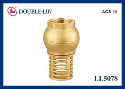 China 4 Inch HPB 57-3 Brass Spring Check Valves Female for sale
