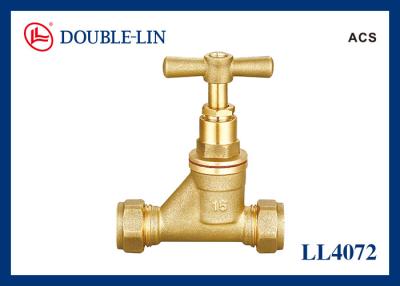 China Thread ISO228 15mm Stopcock Tap Forging ​Brass No Leakages for sale