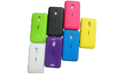 中国 元の色のプラスチック携帯電話のノキア緑、ピンク 620 完全なハウジングの裏表紙 販売のため
