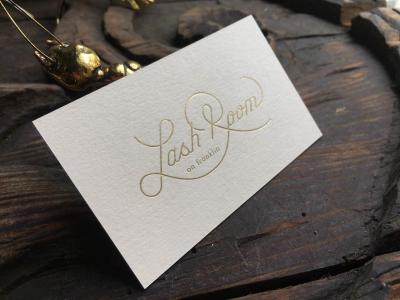 China Custom Gold Foil Stamped Business Cards Offset Printing ISO 9001 Approved for sale