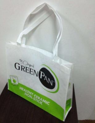 China Durable Non Woven Shopping Bag , Custom Reusable Shopping Bags For Promotional for sale