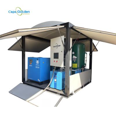 China 20kw 95% Mobile Oxygen Plant Container Oxygen Generator For Hospital for sale