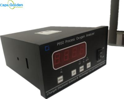 中国 オンライン高く満足な酸素のガス分析器O2の検光子80%RH 20mA 販売のため