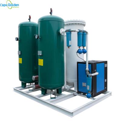 China Medical Industrial PSA Oxygen Generator PSA Technology Oxygen Plant With Cylinder Filling System for sale