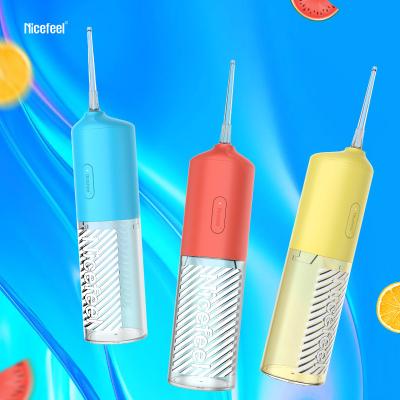 China Home And Travel Ipx7 Rechargeable Dental Care Professional Oral Irrigator Portable Water Flosser For Teeth for sale
