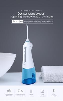 China 1400mAh Battery Shower Water Flosser Oral Irrigator IPX Rated Waterproof for sale