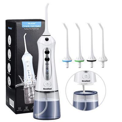 China White Body 200ml Portable Oral Irrigator With Three Shift Mode for sale