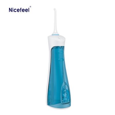 China 2 Minutes Timing Portable Dental Water Pick Cordless Water Flosser Teeth Cleaner for sale