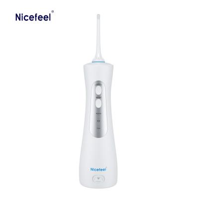 China 150 ML Teeth Cleaner Water Jet Irrigator 5 Nozzle Cordless Dental Water Flosser for sale