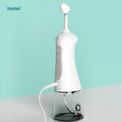 China Nicefeel NJ159 Portable Shower Electric Nasal Irrigator with long life battery for sale