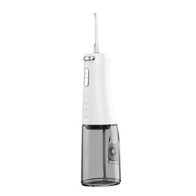 China USB Rechargeable Nicefeel Water Flosser With Detachable 300ml Water Tank for sale